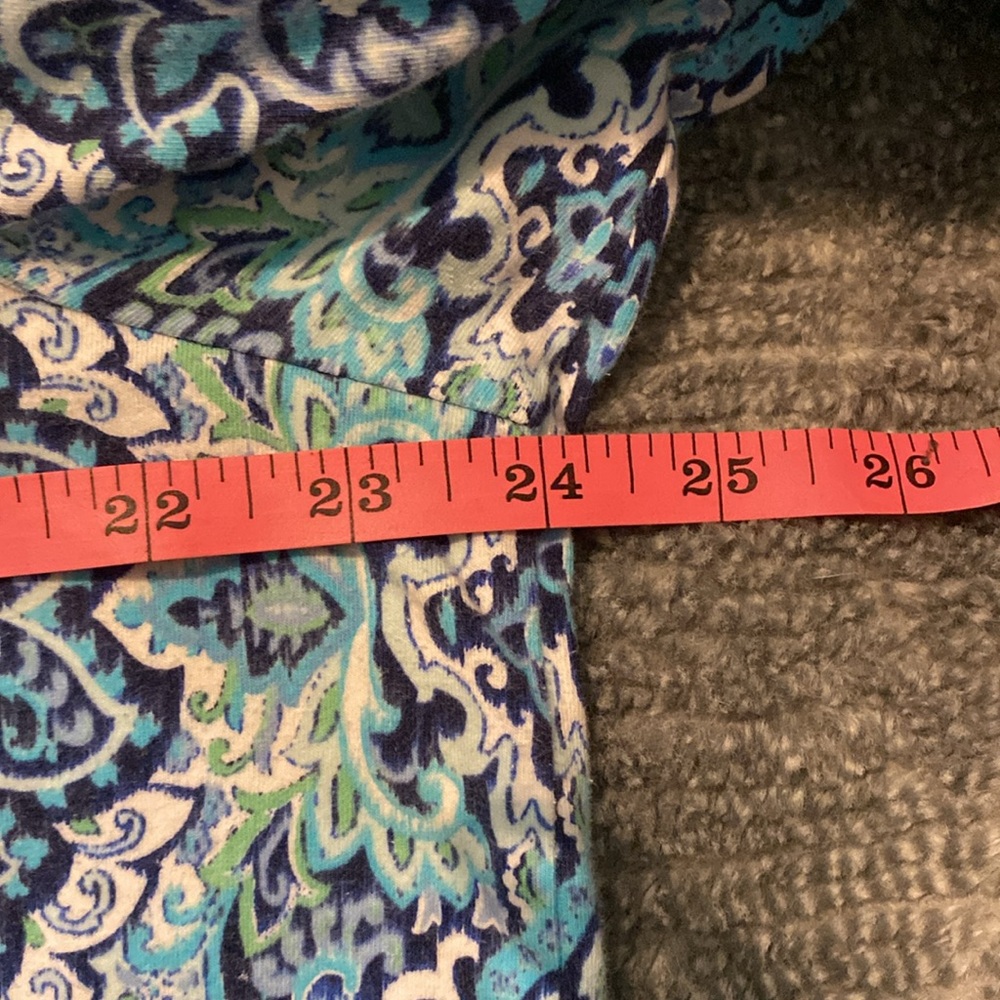 Talbots the Talbots tee BATEAU NECK TEE - IKAT MEDALLION 2X - Picture 6 of 6